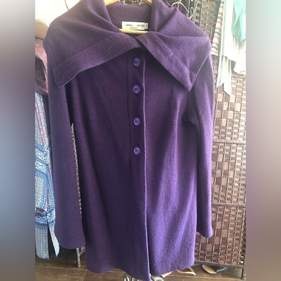 SABRINA BUTTERFLY DESIGNS wool cardigan - Picture 2 of 9